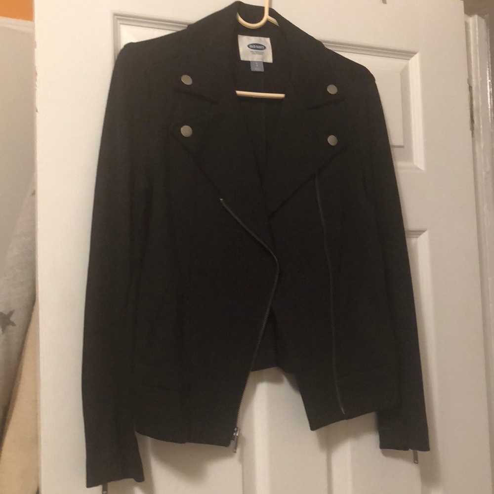 Knit Moto style jacket from old navy 2016